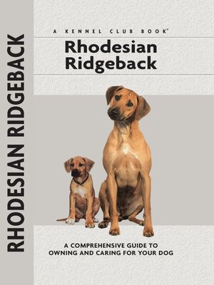 cover image of Rhodesian Ridgeback